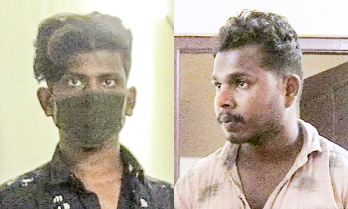 വാഹന പരിശോധനക്കിടെ 25 കിലോ ചന്ദനം പിടികൂടി