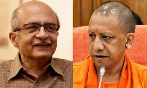 കേരളം രാമരാജ്യം, യു.പി യമരാജ്യം; ഭരണനിർവഹണ പുരസ്​കാരം ചൂണ്ടിക്കാട്ടി പ്രശാന്ത്​ഭൂഷൻ