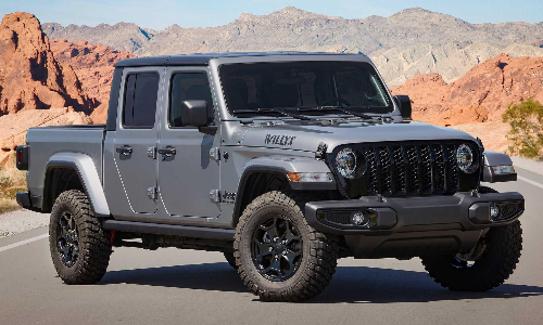 ജീപ്പ്​ ഗ്ലാഡിയേറ്റർ വില്ലീസ്​; ഒാഫ്​റോഡറുകളിലെ മാരക വെർഷൻ