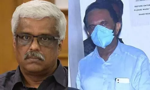 ലൈഫ്​ മിഷന്‍റെ മറവിൽ കള്ളപ്പണം; യു.വി. ജോസിനു മുന്നിൽ ശിവശങ്കറിനെ ചോദ്യംചെയ്​തു