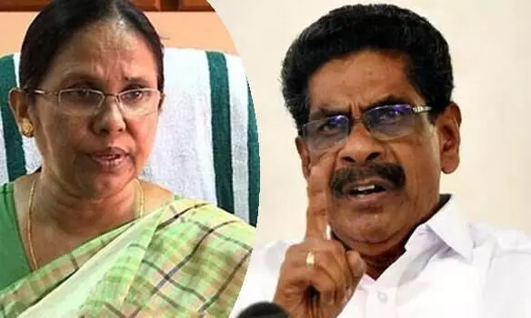 സ്ത്രീവിരുദ്ധ പരാമർശം; മുല്ലപ്പള്ളിയുടെ ഉള്ളിലുള്ളതാണ് പുറത്ത് വന്നതെന്ന് കെ.കെ ശൈലജ; നടപടി എടുക്കുമെന്ന് എം.സി ജോസഫൈൻ