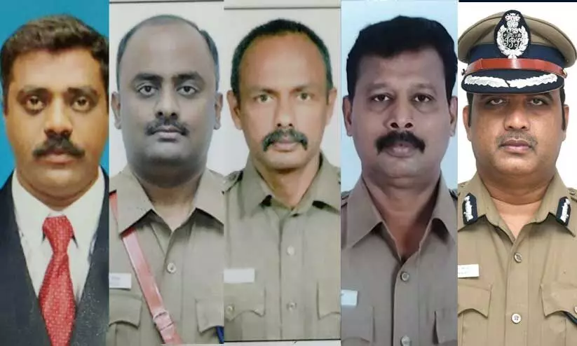 അഞ്ച് പൊലീസ്​ ഓഫിസർമാർക്ക് അന്വേഷണ മികവിനുള്ള കേന്ദ്ര ബഹുമതി