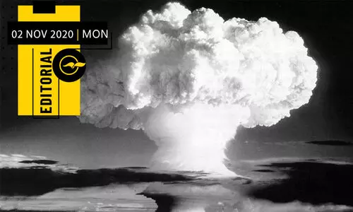 ആ​ണ​വ ഭീ​ക​ര​ത​ക്കെ​തി​രെ ഒ​രു ഉ​ട​മ്പ​ടി