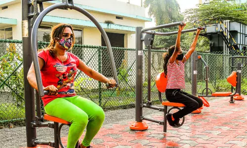 കലൂർ സ്​റ്റേഡിയത്തിൽ ഓപണ്‍ ജിം തുറന്നു