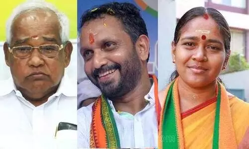 ബി.ജെ.പിയിൽ കലഹം; ശോഭക്ക് പിന്നാലെ സുരേന്ദ്രനെതിരെ പരാതിയുമായി പി.എം. വേലായുധൻ