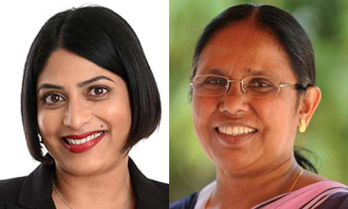 പ്രിയങ്ക രാധാകൃഷ്ണന് അഭിനന്ദനവുമായി മന്ത്രി കെ.കെ. ശൈലജ