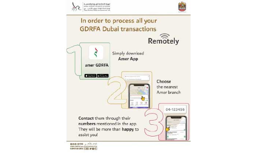 ദു​ബൈ​യി​ൽ വി​സ സേ​വ​ന​ങ്ങ​ൾ​ക്ക് 60ൽ​പ്പ​രം ആ​മ​ർ സെൻറ​റു​ക​ൾ