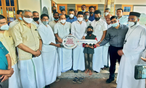 കുട്ടിപ്പാട്ടുകാരന് കൊട്ടുക്കര സ്കൂളി​െൻറ സ്നേഹഭവനം