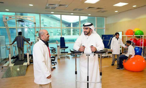 സെ​റി​ബ്ര​ൽ പാ​ൾ​സി: മി​ക​ച്ച പ​രി​ച​ര​ണ​മൊ​രു​ക്കി ക്യു.​ആ​ർ.​ഐ