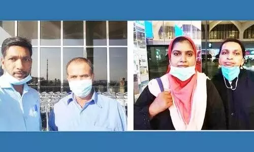 ദു​രി​ത പ്ര​വാ​സ​ത്തി​ന്​ അ​റു​തി: സു​ശീ​ല​യും രാ​ജ്‌​നാ​രാ​യ​ണും നാ​ട്ടി​ലേ​ക്ക്​ മ​ട​ങ്ങി