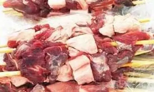 102 കി​ലോ ഇ​റ​ച്ചി ന​ശി​പ്പി​ച്ചു