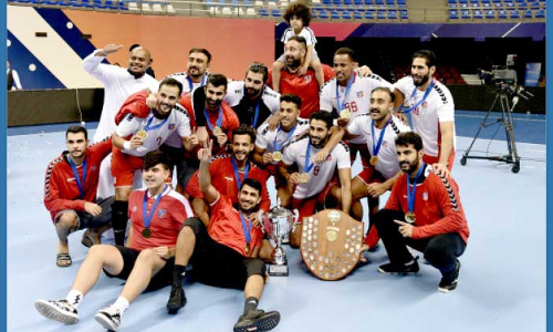 കുവൈത്ത്​ സ്​പോർട്​സ്​ ക്ലബ്​ ഹാൻഡ്​ ബാൾ ലീഗ്​ ജേതാക്കൾ