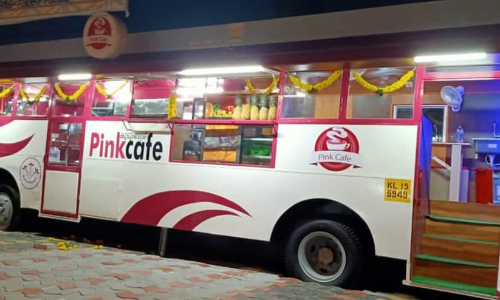കെ.എസ്.ആര്‍.ടി.സി ബസ് റെസ്‌റ്റൊറന്‍റായി; പിങ്ക് കഫെയുമായി കുടുംബശ്രീയും