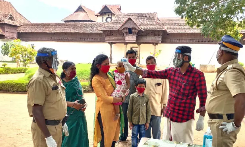 പത്മനാഭപുരം കൊട്ടാരം തുറന്നു പത്മനാഭപുരം കൊട്ടാരം തുറന്നു