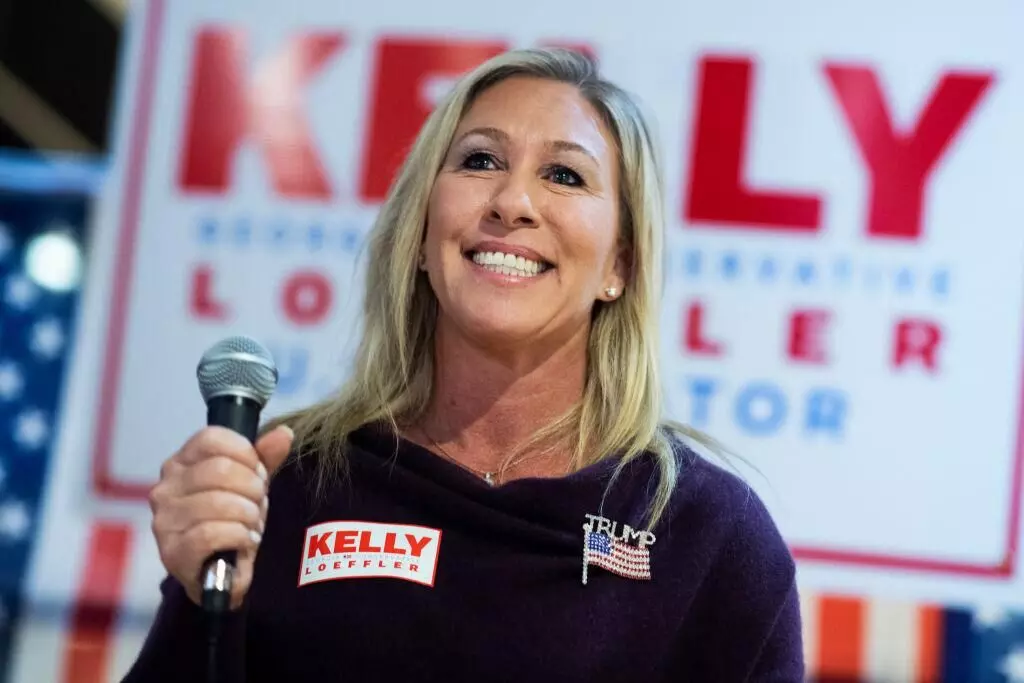 ‘ക്യുഅനോൺ’ സിദ്ധാന്തത്തെ പിന്തുണക്കുന്ന മാർജോറി ടെയ്ലർ ഗ്രീൻ വിജയിച്ചു ‘ക്യുഅനോൺ’ സിദ്ധാന്തത്തെ പിന്തുണക്കുന്ന മാർജോറി ടെയ്ലർ ഗ്രീൻ വിജയിച്ചു