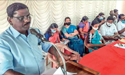 വികസനത്തിൽ രാഷ്​ട്രീയമില്ല –കെ.വി. വിജയദാസ് എം.എൽ.എ