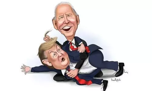 പെൻസിൽവേനിയയിൽ പോരാട്ടം മുറുകുന്നു; ജോർജിയയിലും ഒപ്പത്തിനൊപ്പം