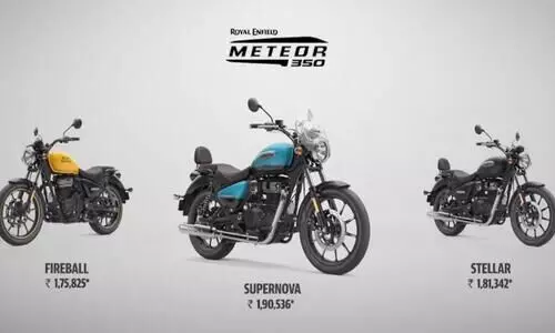 നിരത്തുകളിൽ ഇനി ഇടിമുഴക്കം; റോയൽ എൻഫീൽഡ്​ മെറ്റിയോർ അവതരിച്ചു;