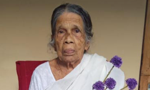 വീട്ടിലിരുന്ന് കോവിഡിനെ തോൽപിച്ച് സത്യമണി