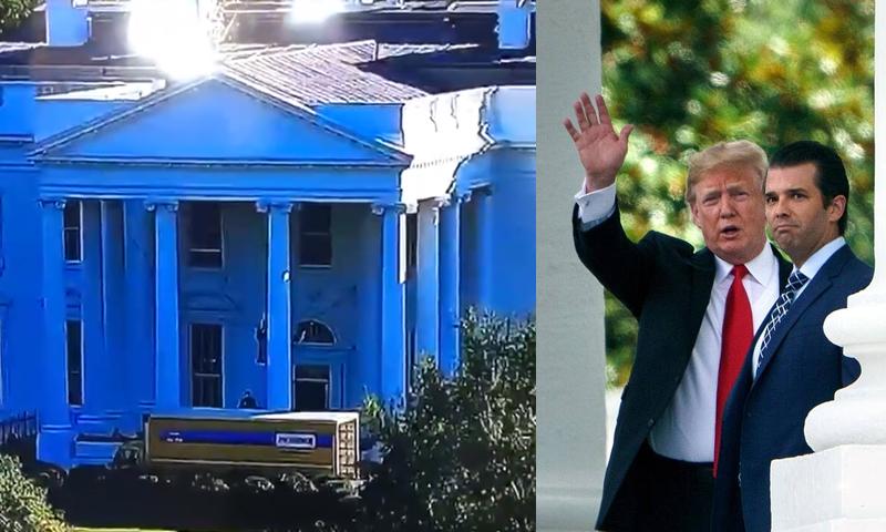 White House Yellow Truck White House Yellow Truck