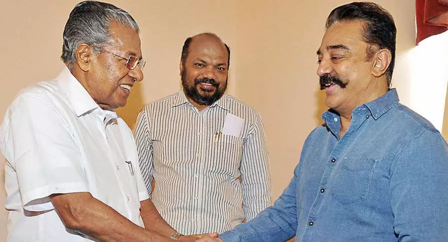 ഉലകനായകന് പിറന്നാൾ ആശംസകളുമായി മുഖ്യമന്ത്രി പിണറായി വിജയൻ ഉലകനായകന് പിറന്നാൾ ആശംസകളുമായി മുഖ്യമന്ത്രി പിണറായി വിജയൻ