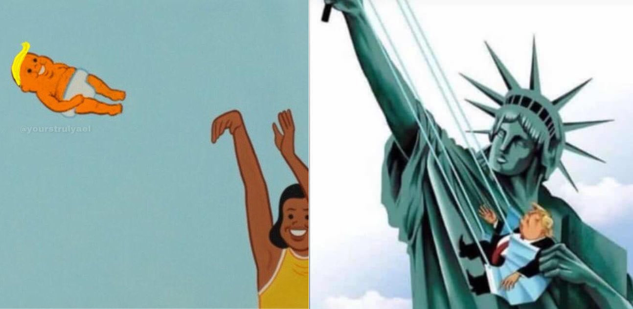 ട്രംപ് ബൈഡനോട് തോറ്റു; ട്രോളുകളുടെ കെട്ടഴിച്ച് നെറ്റിസൺസ് ട്രംപ് ബൈഡനോട് തോറ്റു; ട്രോളുകളുടെ കെട്ടഴിച്ച് നെറ്റിസൺസ്