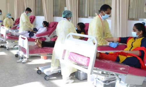 കരിങ്കുന്നം അസോസിയേഷനും കലികയും ബി.​ഡി.കെയും രക്​തദാന ക്യാമ്പ്​ സംഘടിപ്പിച്ചു