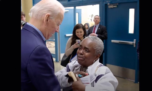 ആ ഇഡിയറ്റിനെ പുറത്താക്കണം; പ്രചാരണത്തിനിടെ ബൈഡന് ​ടിന നൽകിയ ഉപദേശം വൈറൽ VIDEO