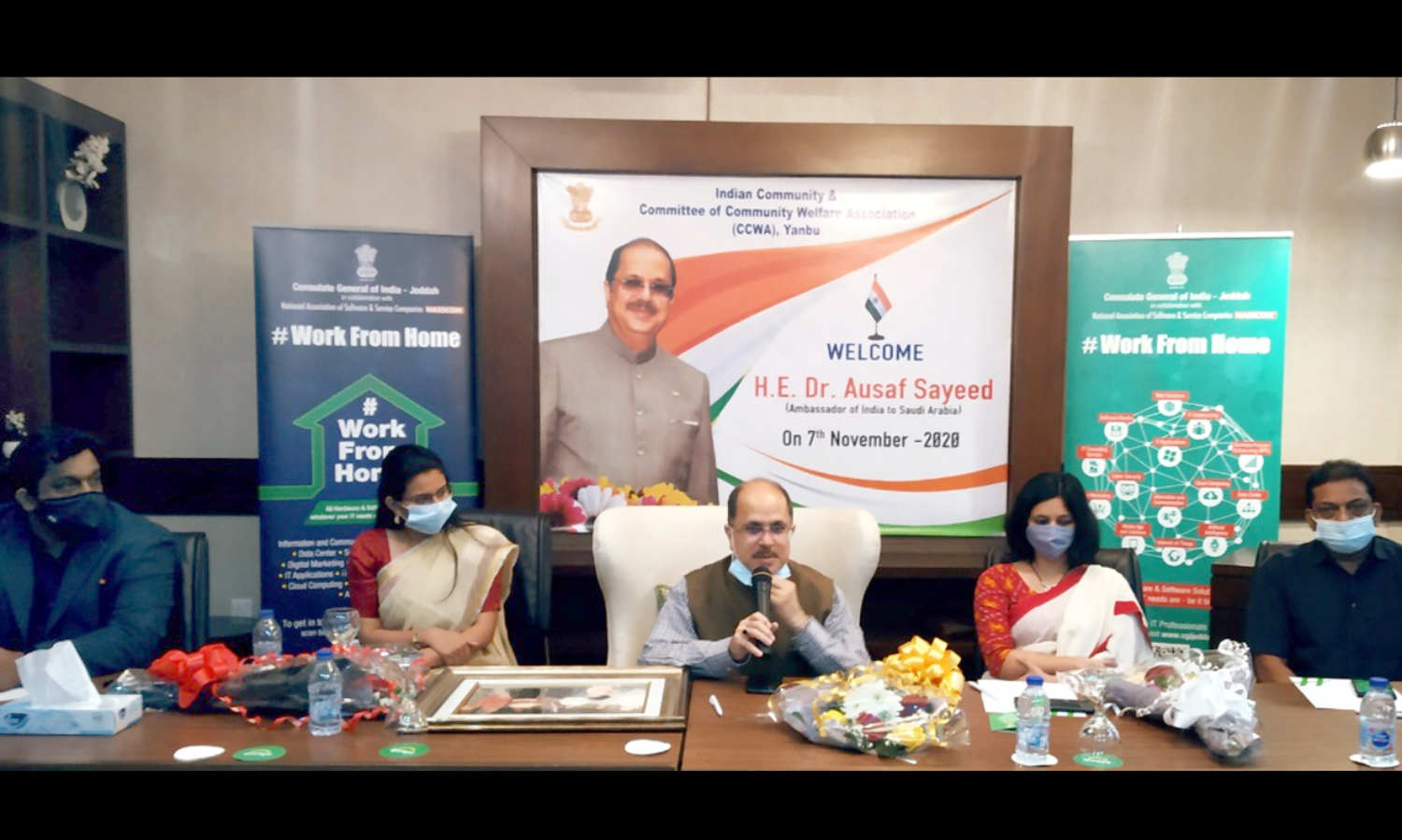 ഇന്ത്യൻ പ്രവാസി കൂട്ടായ്മകൾ നടത്തുന്ന സേവന പ്രവർത്തനങ്ങൾ പ്രശംസനീയം -സൗദി ഇന്ത്യൻ അംബാസഡർ ഡോ. ഔസാഫ് സഈദ്