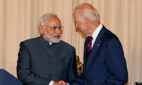 ബൈഡനും മോദിയും