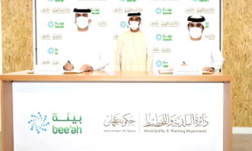 അജ്മാന്‍ നഗരത്തില്‍ ശുചീകരണ പ്രവൃത്തികള്‍ക്ക് നൂതന സംവിധാനം