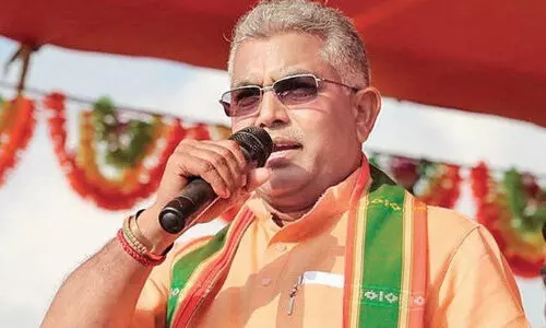 സ്വഭാവം മാറ്റിയില്ലെങ്കിൽ കൈയും കാലും ഒടിയും, ശ്മശാനത്തിലേക്ക് പോകേണ്ടിവരും -വിവാദ പരാമർശവുമായി ബംഗാൾ ബി.ജെ.പി അധ്യക്ഷൻ