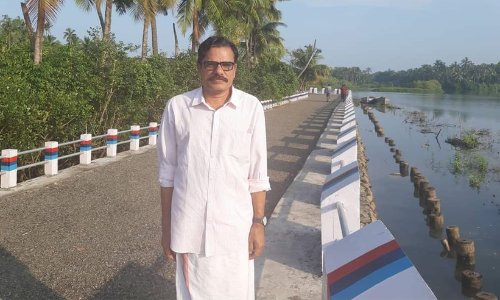 മൂന്നു​ പതിറ്റാണ്ടി​െൻറ തദ്ദേശകാലം; രാധാകൃഷ്​ണൻ മാസ്​റ്റർ അങ്കത്തിനില്ല