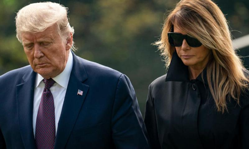 Donald Trump and Melania Trump