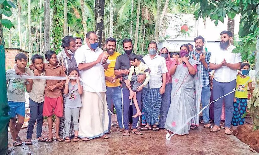 റോഡ് ഉദ്ഘാടകനായി; ജിത്തുമോന് ആഗ്രഹസാഫല്യം റോഡ് ഉദ്ഘാടകനായി; ജിത്തുമോന് ആഗ്രഹസാഫല്യം