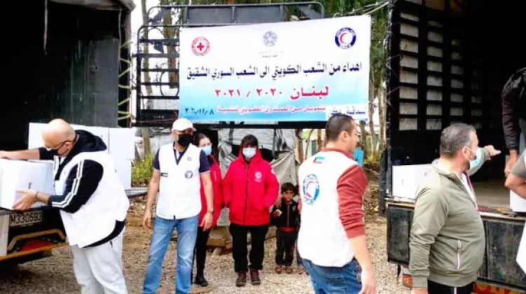 സിറിയൻ അഭയാർഥികൾക്കായി സഹായ കാമ്പയിൻ ആരംഭിച്ച്​ കുവൈത്ത്​