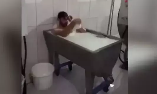 milk bath