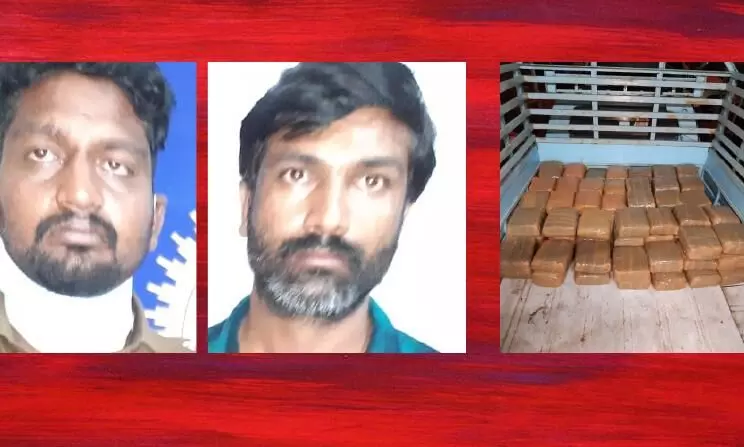 296 കിലോഗ്രാം കഞ്ചാവുമായി ആന്ധ്ര സംഘം പാലക്കാട്ട് പിടിയിൽ 296 കിലോഗ്രാം കഞ്ചാവുമായി ആന്ധ്ര സംഘം പാലക്കാട്ട് പിടിയിൽ