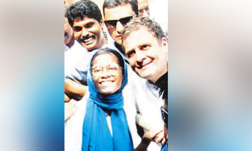 ഐ ആം രാഹുല്‍ ഗാന്ധി; കണ്‍ഗ്രാജുലേഷന്‍സ് റിന്‍സി സുബൈര്‍...