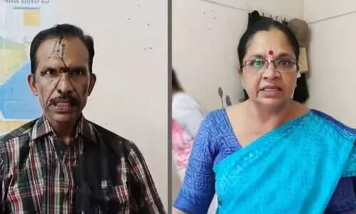 Bhagyalakshmi and Vijay P nair