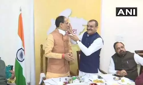 മധ്യപ്രദേശ്​, ഗുജറാത്ത്​, യു.പി, കർണാടക സംസ്​ഥാനങ്ങളിൽ ബി.ജെ.പി മുന്നേറ്റം