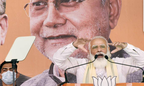 ജെ.ഡി.യുവിനെ തളർത്തി ബിഹാറിൽ ബി.ജെ.പിയുടെ​ വളർച്ച