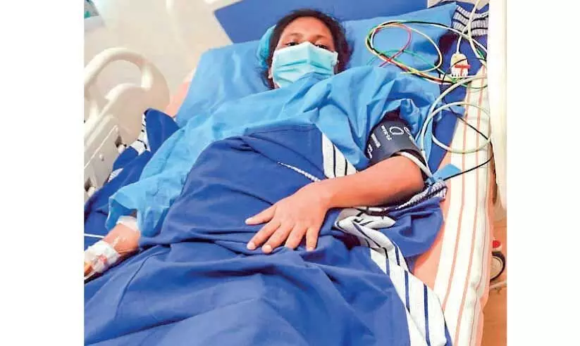 ര​മ്യ ഹ​രി​ദാ​സി​െൻറ കാ​ലി​ലെ ശ​സ്ത്ര​ക്രി​യ ക​ഴി​ഞ്ഞു