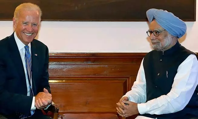 ബൈഡൻെറ സത്യപ്രതിജ്ഞക്ക് മൻമോഹൻ മുഖ്യാതിഥിയാകുമെന്ന പ്രചാരണം വ്യാജം ബൈഡൻെറ സത്യപ്രതിജ്ഞക്ക് മൻമോഹൻ മുഖ്യാതിഥിയാകുമെന്ന പ്രചാരണം വ്യാജം