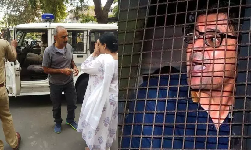 അർണബിനല്ല, വേട്ടയാടപ്പെടു​േമ്പാഴും കരയാത്ത, കരളുറപ്പുള്ള സഞ്​ജീവ്​ ഭട്ടിനാണ്​ നീതി വേണ്ടത്​