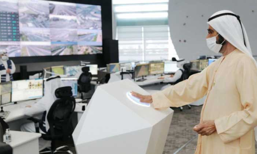 ദുബൈ സ്മാർട്ട് ട്രാഫിക് സെൻറർ ശൈഖ് മുഹമ്മദ് ഉദ്ഘാടനം ചെയ്തു