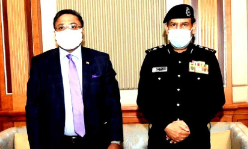 അംബാസഡർ ആഭ്യന്തര മന്ത്രാലയം അണ്ടർ സെക്രട്ടറിയെ കണ്ടു