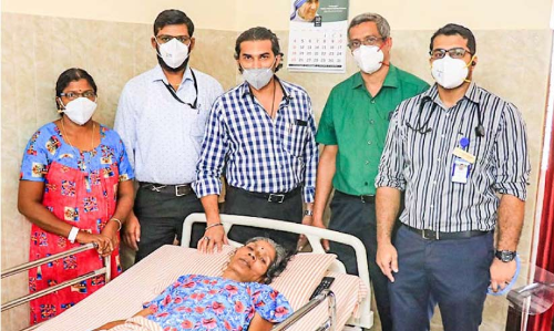 അഞ്ചരക്കിലോയുടെ പ്ലീഹ നീക്കംചെയ്തു