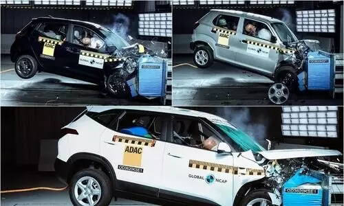 ഗ്ലോബൽ എൻ‌സി‌എപി ക്രാഷ്​ ടെസ്​റ്റ്​; കിയക്ക്​ മൂന്ന്​ സ്​റ്റാർ, ഹ്യുണ്ടായ്​ക്ക്​ രണ്ട്​