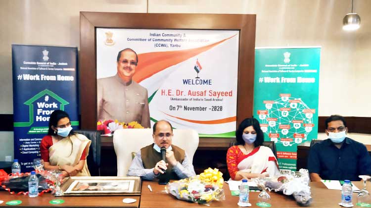 പ്ര​വാ​സി കൂ​ട്ടാ​യ്മ​ക​ളു​ടെ സേ​വ​ന​ങ്ങ​ൾ പ്ര​ശം​സ​നീ​യം –ഇ​ന്ത്യ​ൻ അം​ബാ​സ​ഡ​ർ